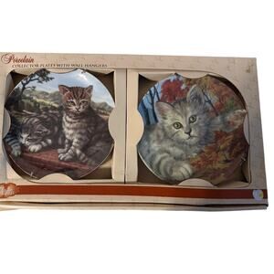 Collectors Edition Cat Plates Walmart Brand